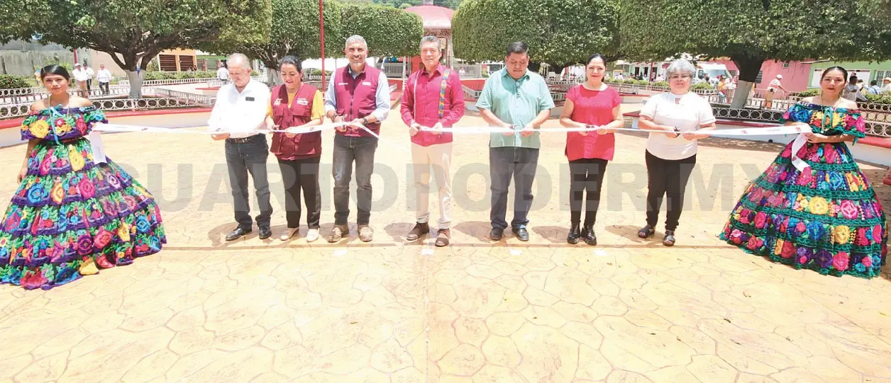 Entrega REC mejoras en el Parque Central