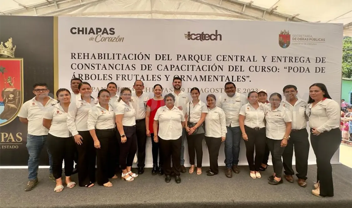 Llegan a 17 mil capacitados en la región Norte de Chiapas