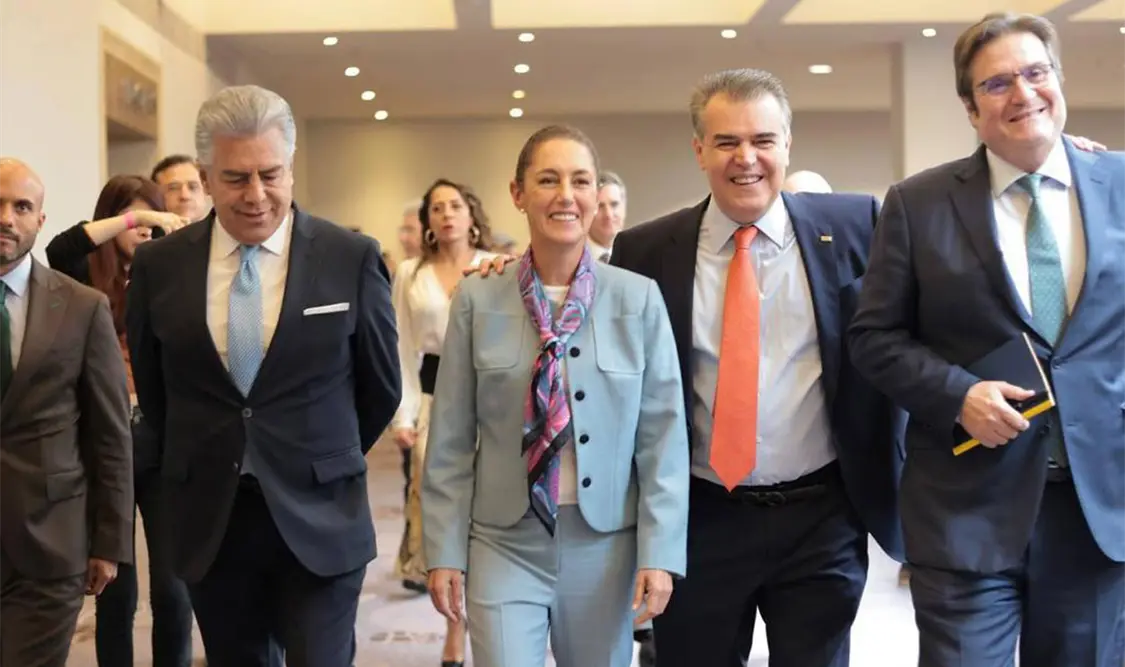 Sheinbaum sostiene reunión con el Consejo Empresarial