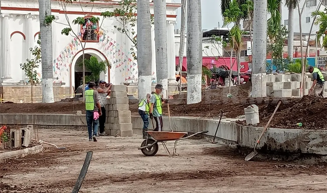 Fuertes lluvias afectan actividad de construcción