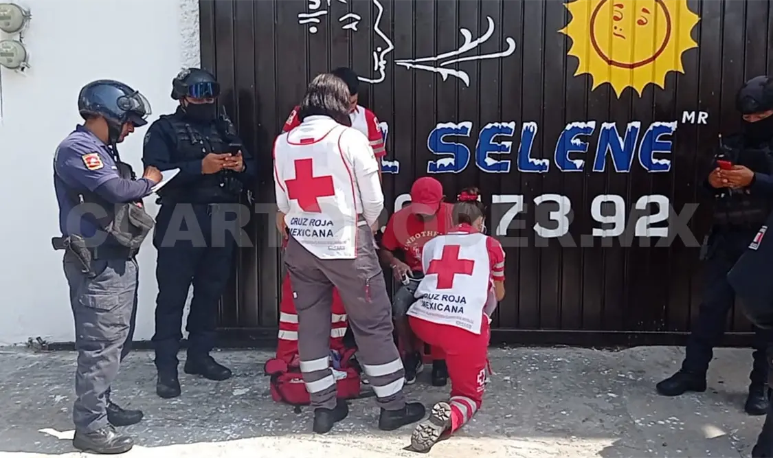 Pintor se electrocuta por cables