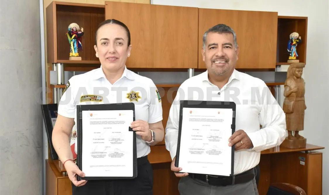 Secretarías de Hacienda y SSyPC firman convenio