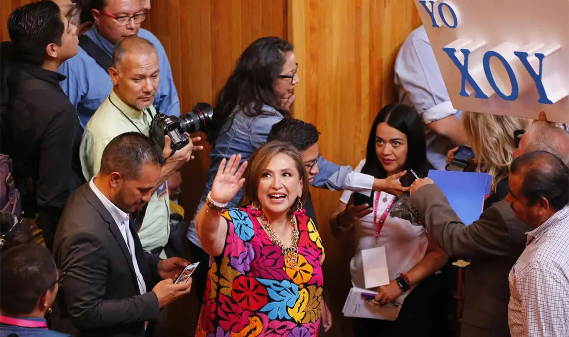Xóchitl Gálvez señaló que MC debe estar preocupado por lo que está pasando en el país. Cortesía