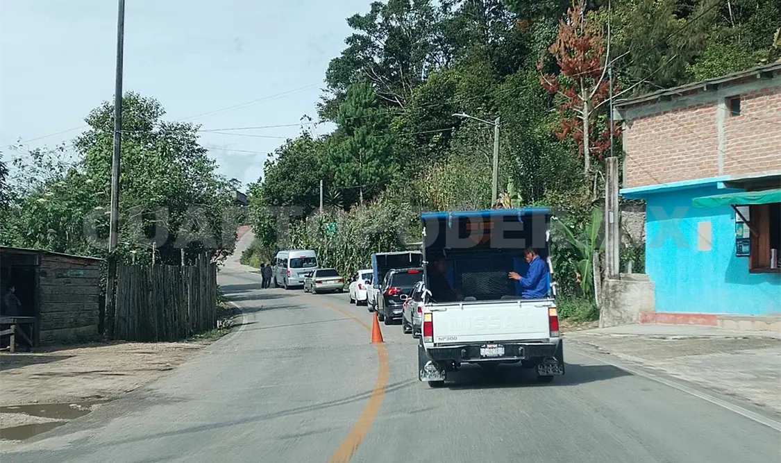 Cuotas para transitar en carretera Ocosingo-SCLC
