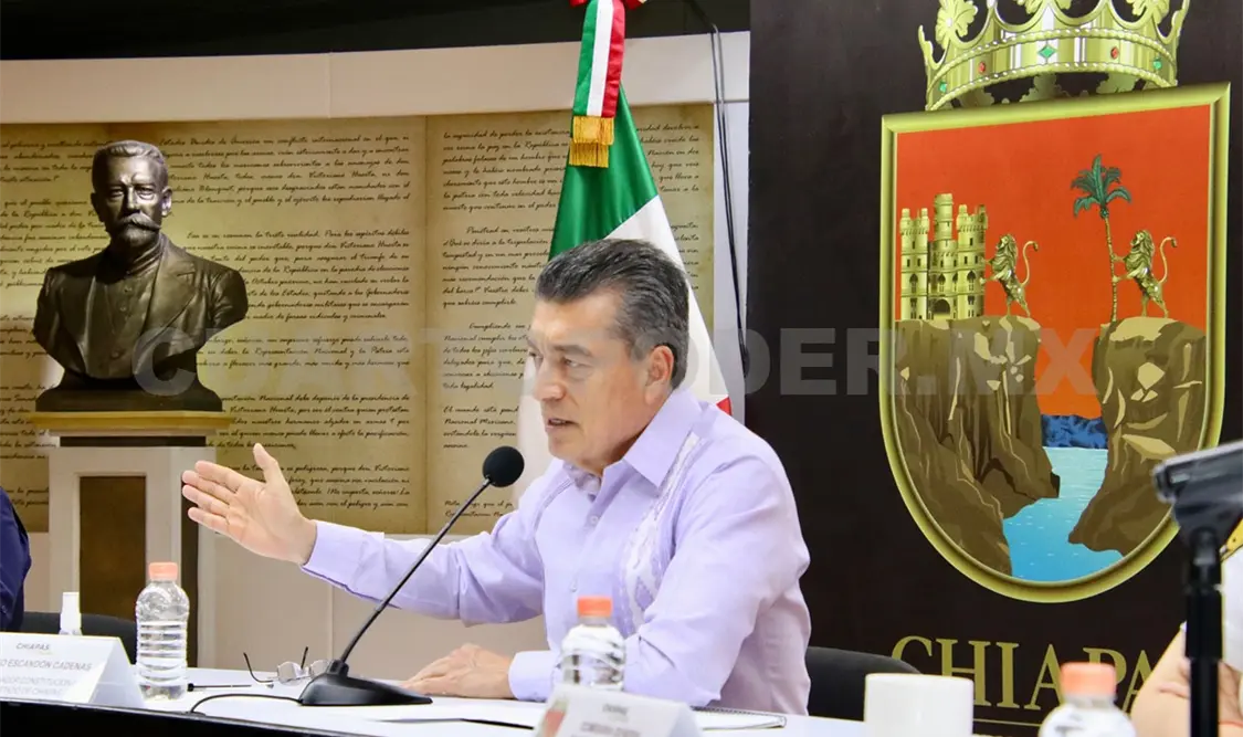 Destaca gobernador labor en rescate humanitario