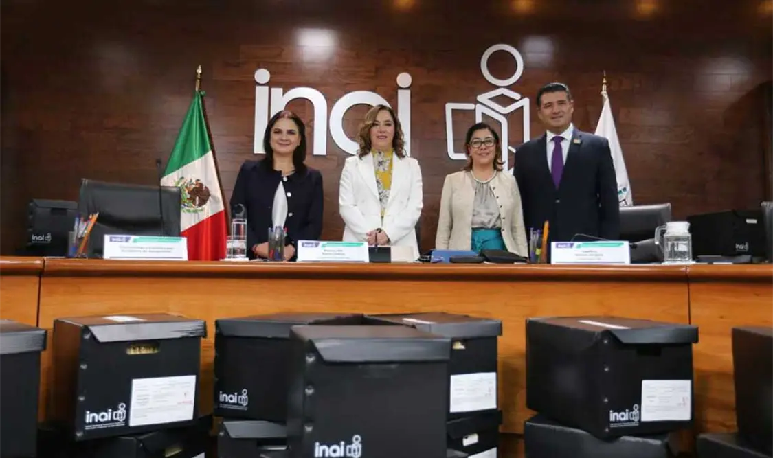 INAI reinicia sesiones con cuatro comisionados