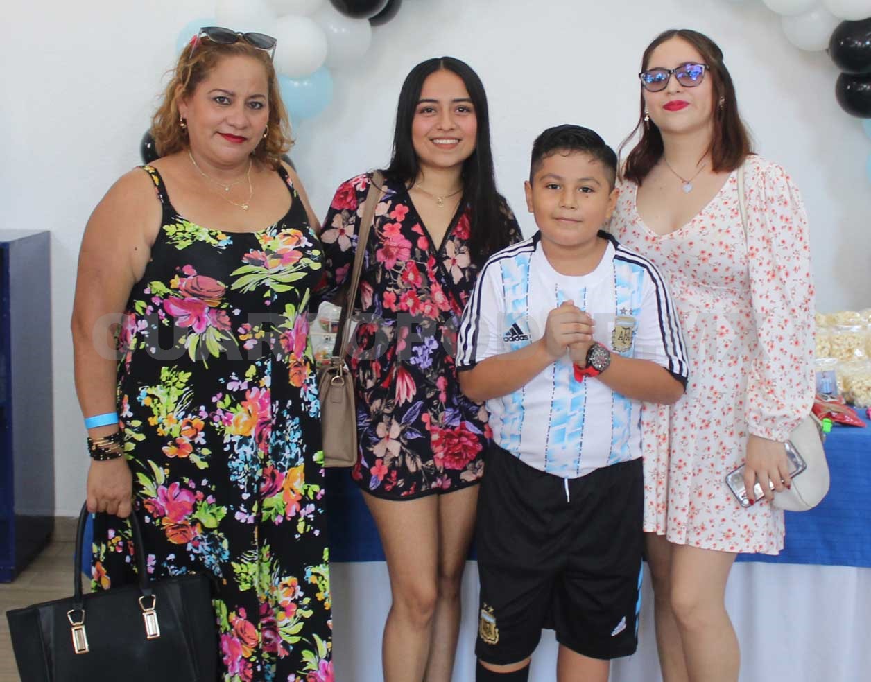 David festejó con sus mejores amigos