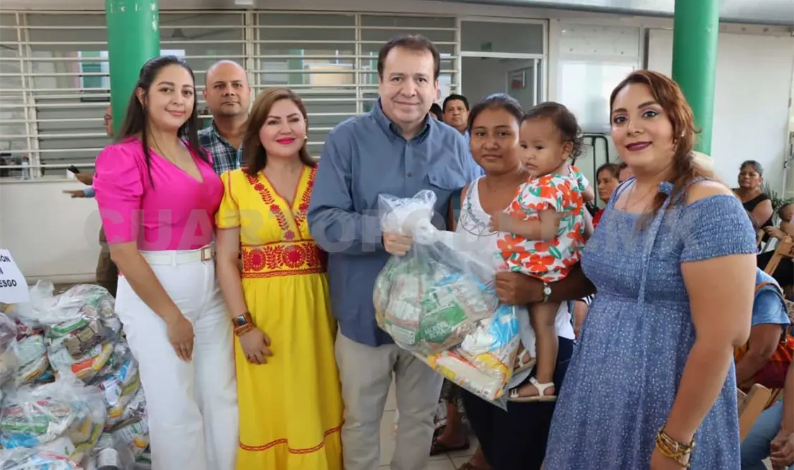 Mariano Rosales encabeza entrega de insumos