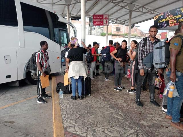Miles de migrantes abandonan a diario Tapachula