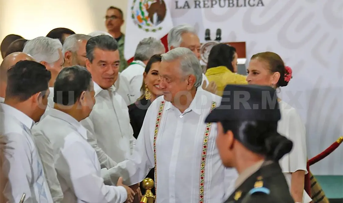 Felicita REC a AMLO por su 5.º Informe de Gobierno
