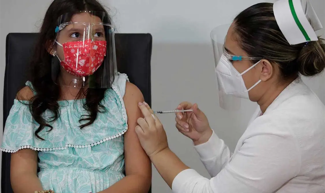 Se aplicaron un total de 9 millones 246 mil 28 dosis de vacunas contra el covid-19. Cortesía