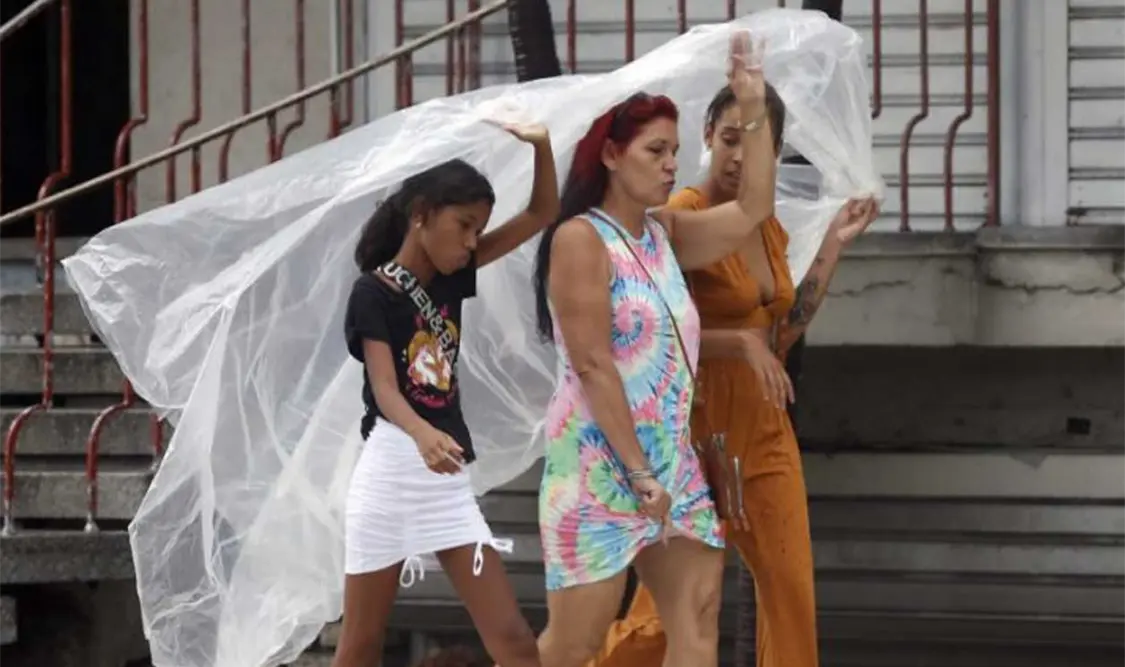 El meteoro no llegará a ser huracán. Cortesía