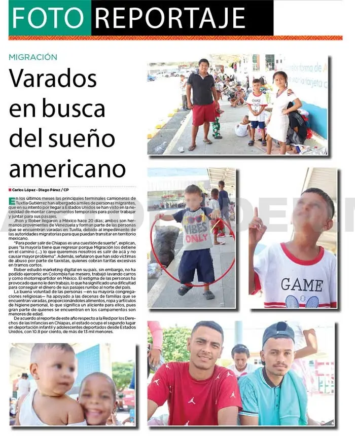 Varados en busca del sueño americano