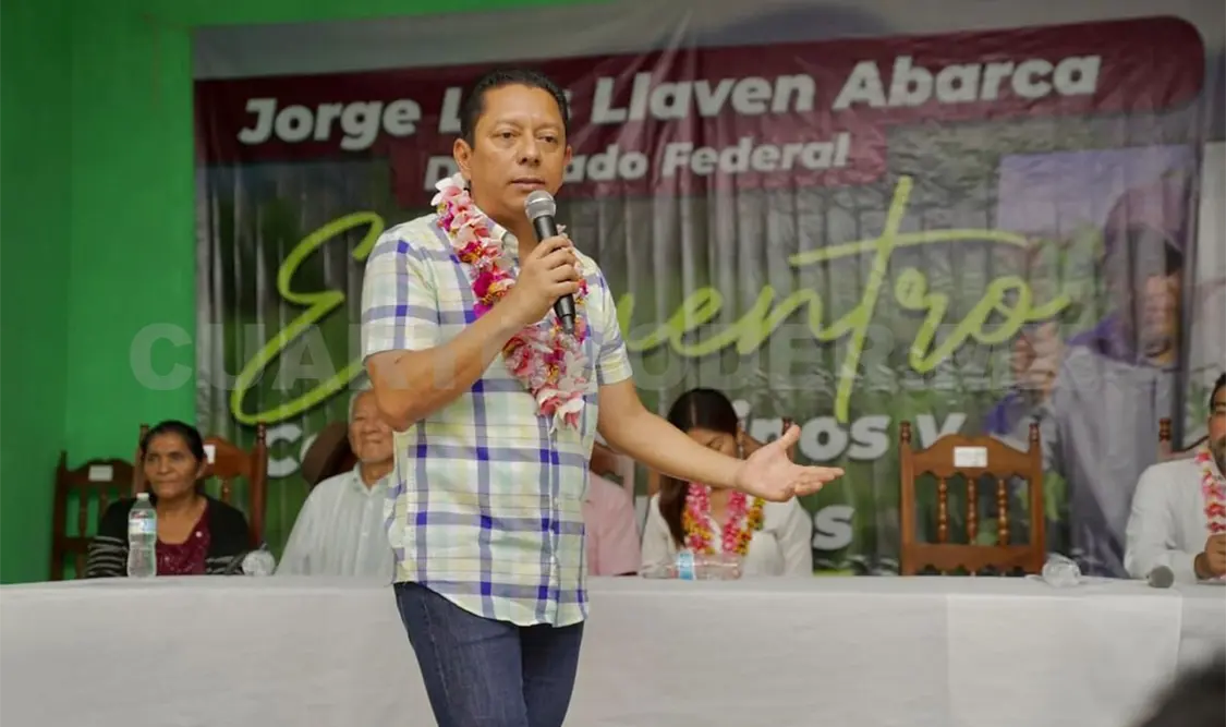 Me comprometo a trabajar a favor del pueblo: Llaven