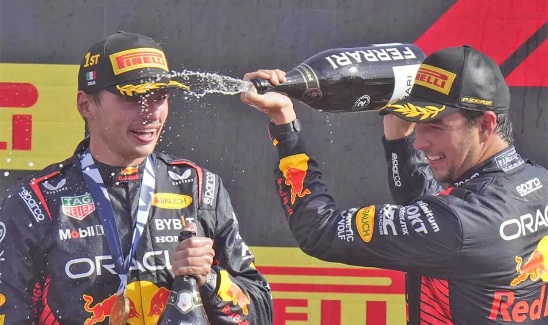 “Checo”, Verstappen y Red Bull dominan la F1
