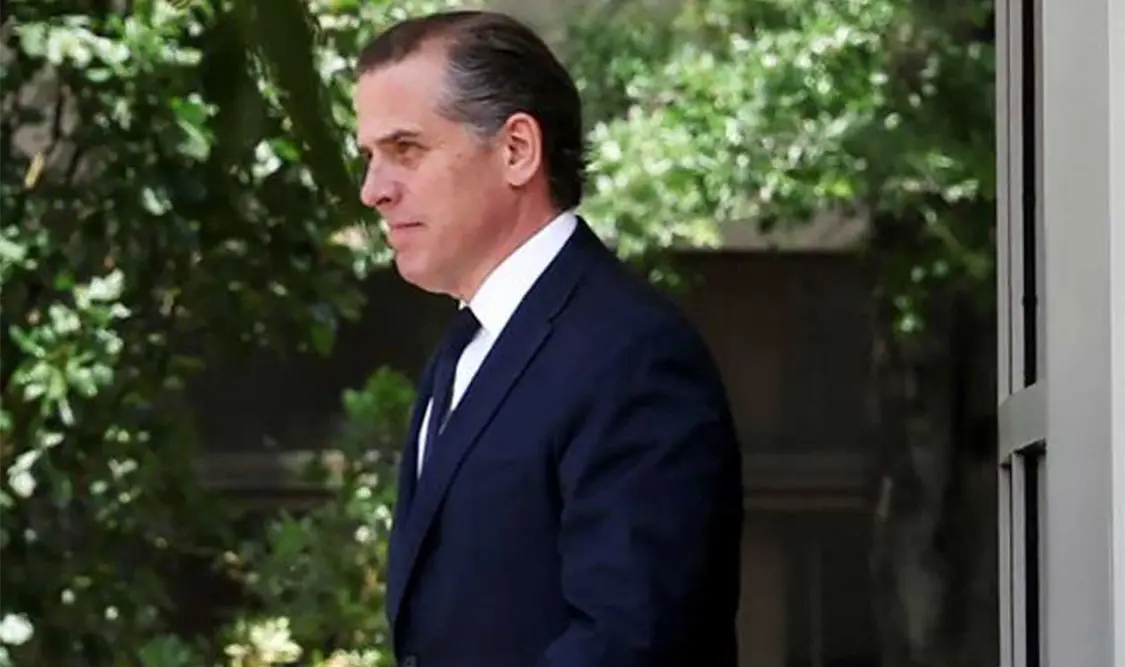 Anteriormente, Hunter Biden se declaró culpable de evasión de impuestos y posesión de armas. Cortesía