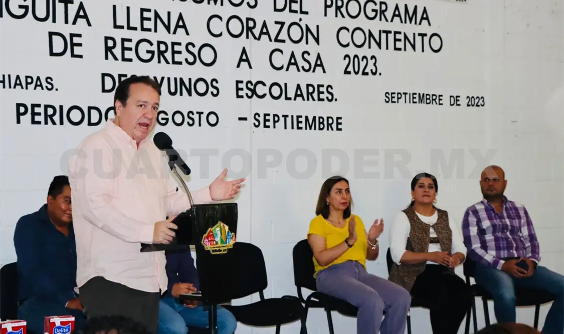 Entrega edil insumos de programa alimentario