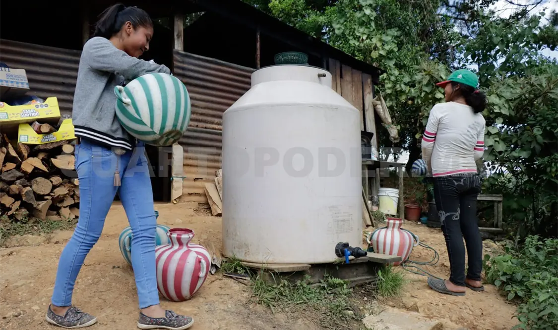 62 % de los hogares sin suministro diario de agua