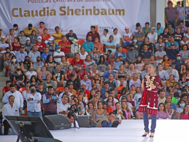 Mi cariño siempre para Chiapas: Sheinbaum
