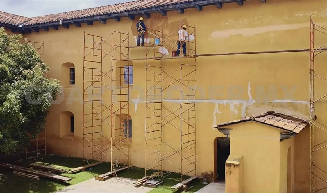 Anuncian cierre temporal del templo de Santo Domingo