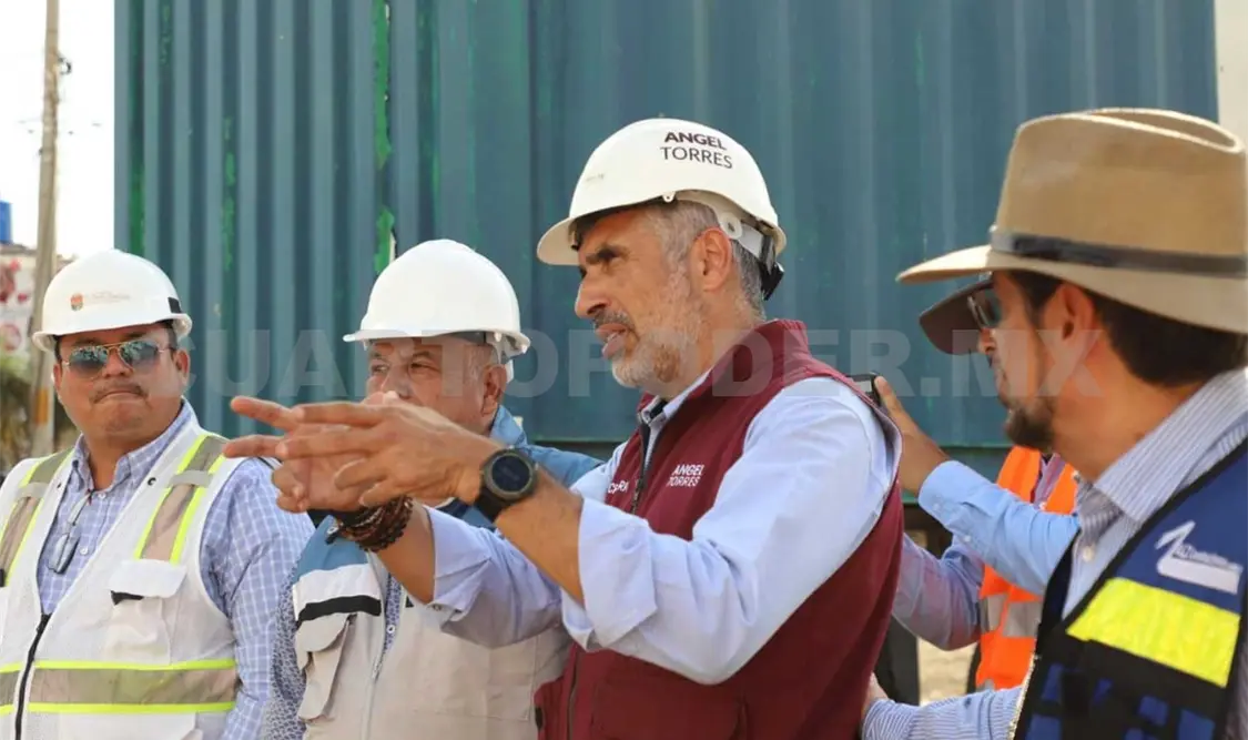 Para la instalación de esta zapata se requerieron más de 50 ollas para su cimentación. CP