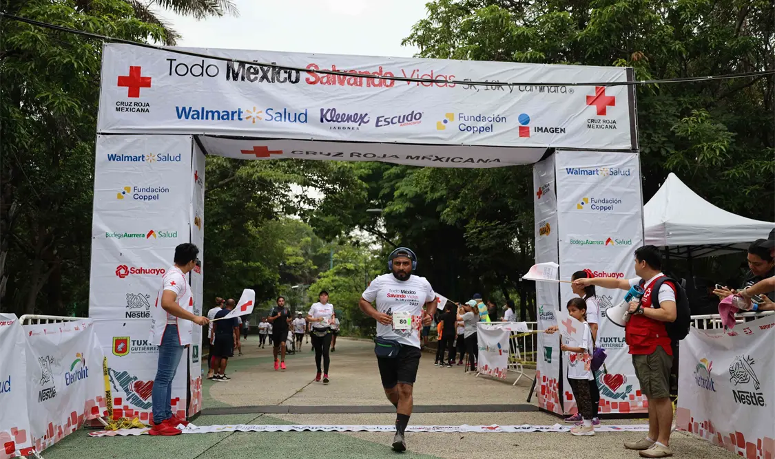 La salida y meta de esta competición fue puesta en la entrada principal del parque Caña Hueca. Carlos López/CP