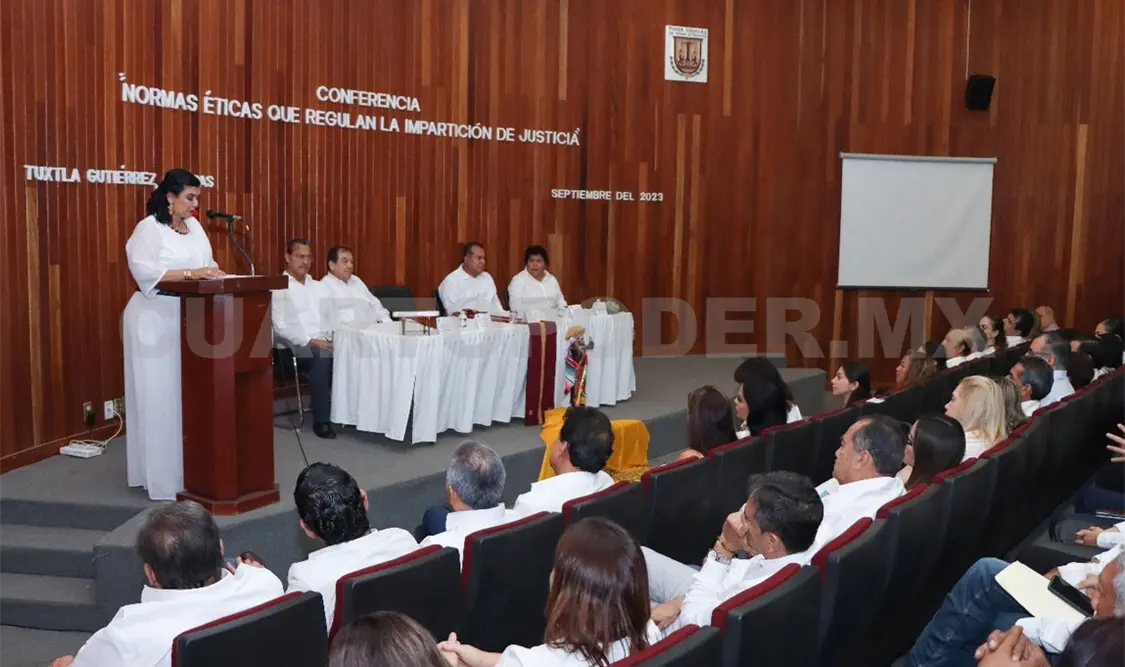 Clausuran la Semana de la Ética Judicial 2023