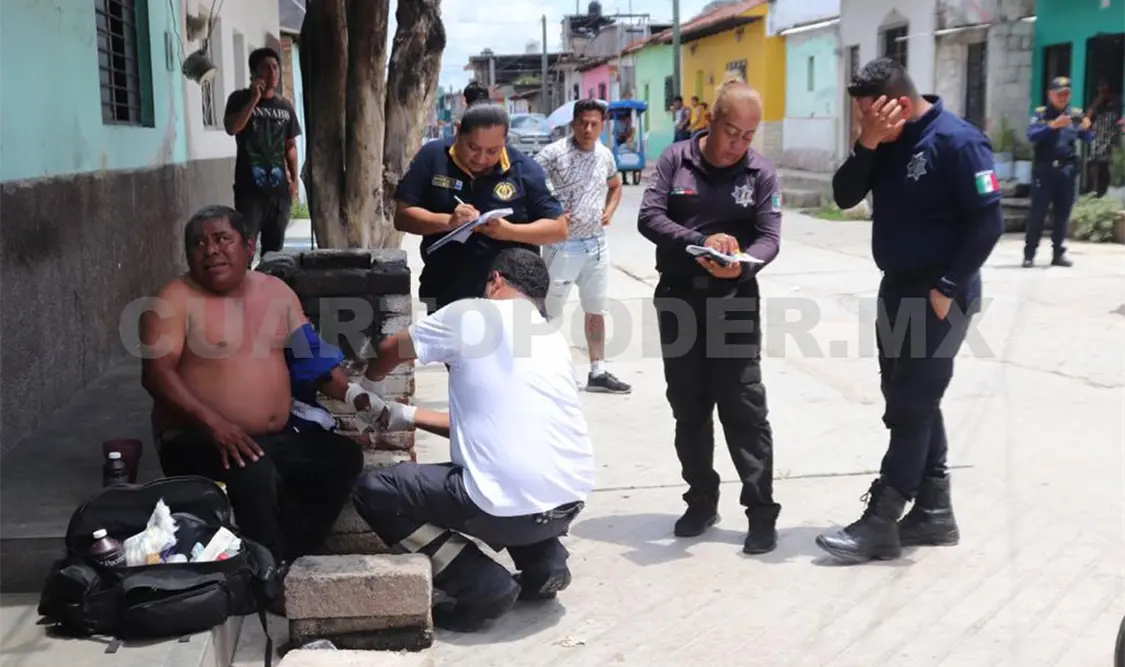 Chocan y quedan con lesiones de consideración