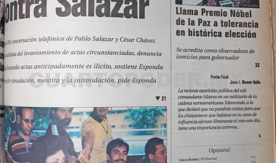 Denuncia PRI irregularidad de Pablo Salazar