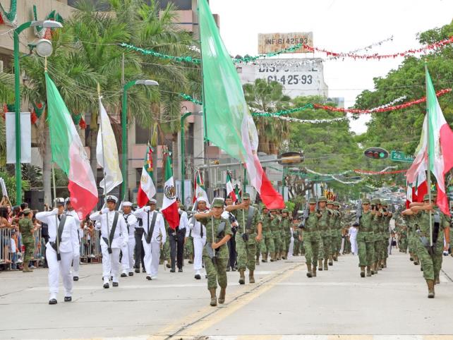 El origen del desfile cívico militar