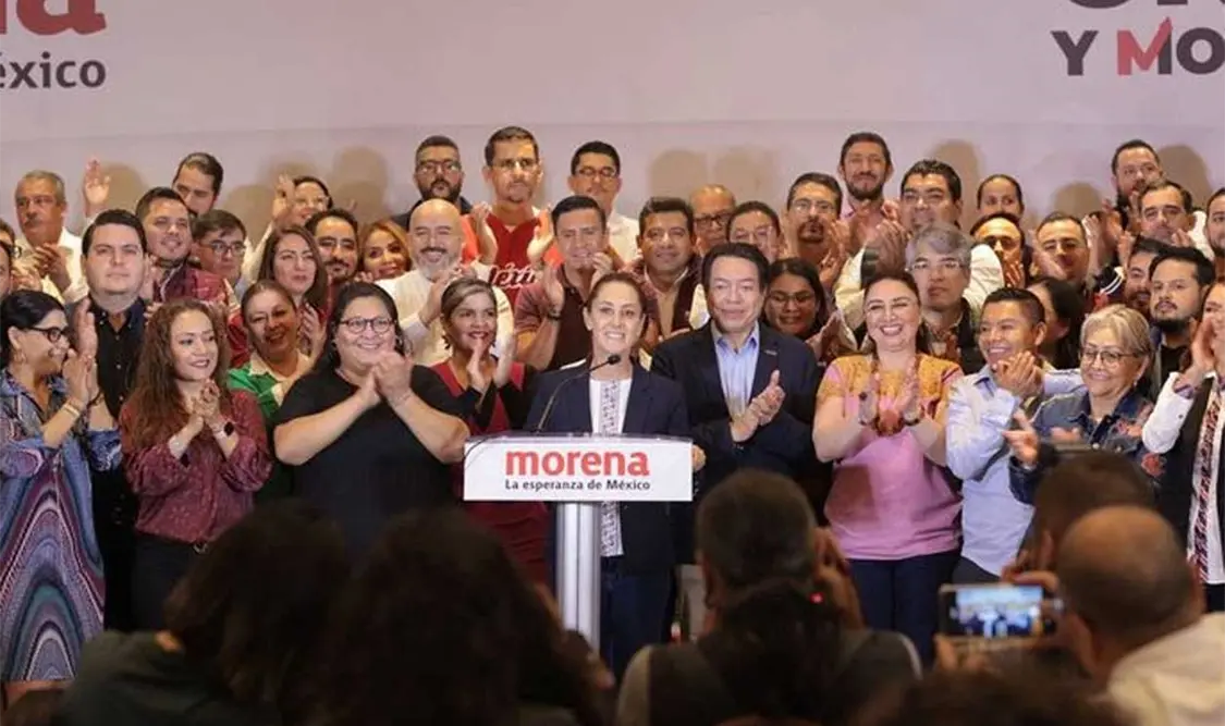 La gira nacional de Sheinbaum comprenderá la visita de las 32 capitales del país. Cortesía