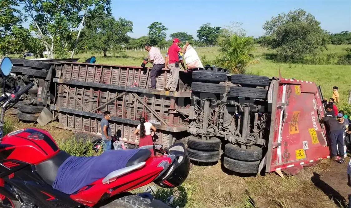 Los hechos ocurrieron durante la mañana del sábado sobre la carretera Palenque-Catazajá. Genaro Sánchez / CP