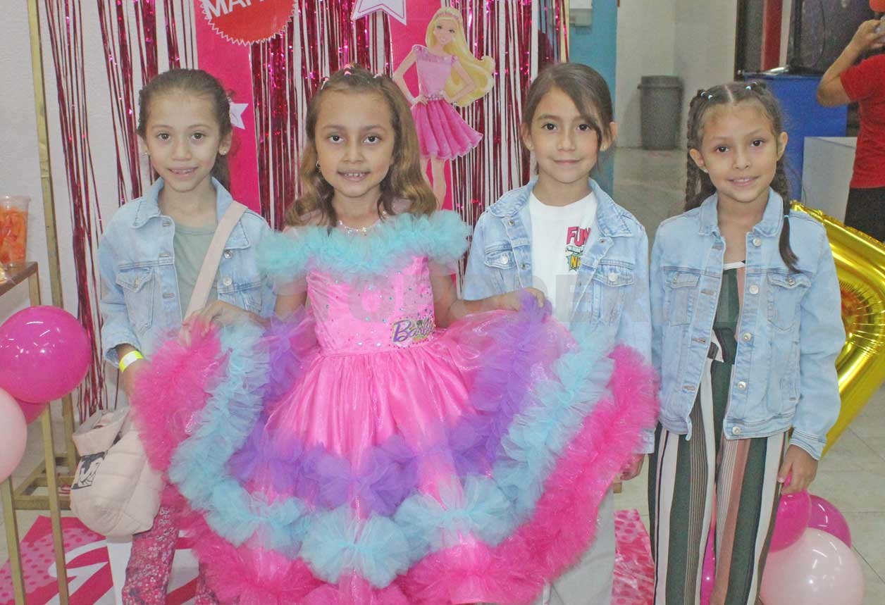 Celebrando a la pequeña Aranza