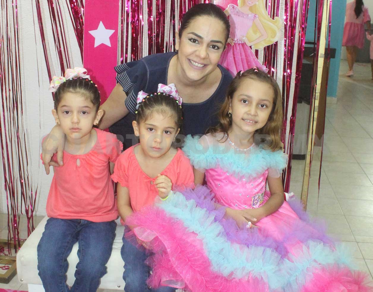 Celebrando a la pequeña Aranza