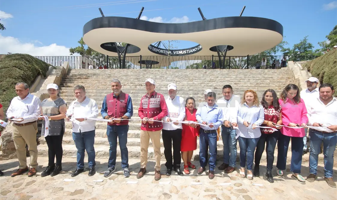 Inaugura Escandón construcción de Unidad Deportiva