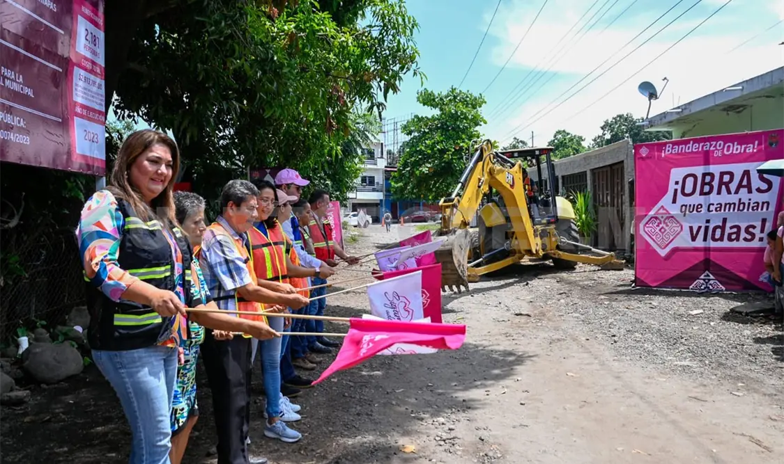 Inician nueva obra en colonia Procasa