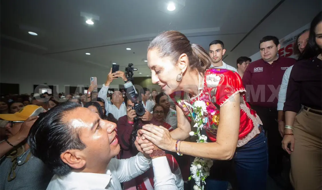 Eduardo Ramírez reconoce liderazgo de Sheinbaum