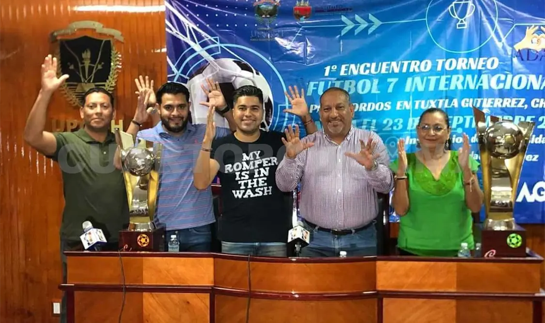 Anuncian Torneo Internacional para Sordos 2023