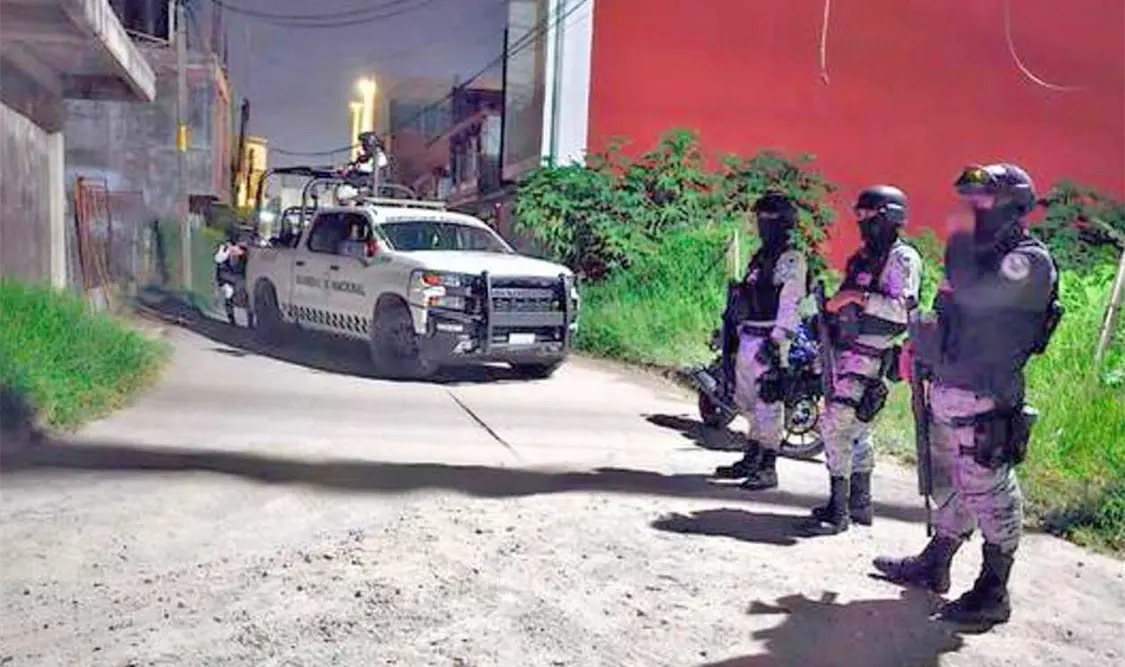 Alrededor de las 2 de la mañana del sábado, hombres armados arribaron al bar Valhalla, ubicado detrás del Palacio de Gobierno. Cortesía