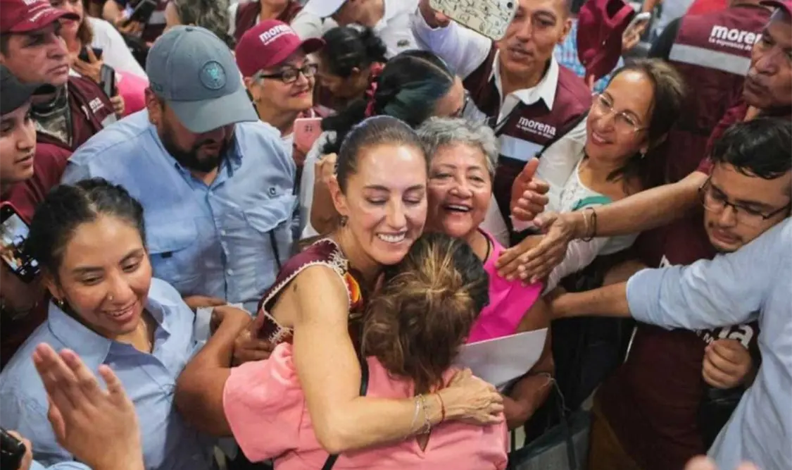Claudia Sheinbaum Pardo destacó que es vital abrir las puertas de Morena. Cortesía
