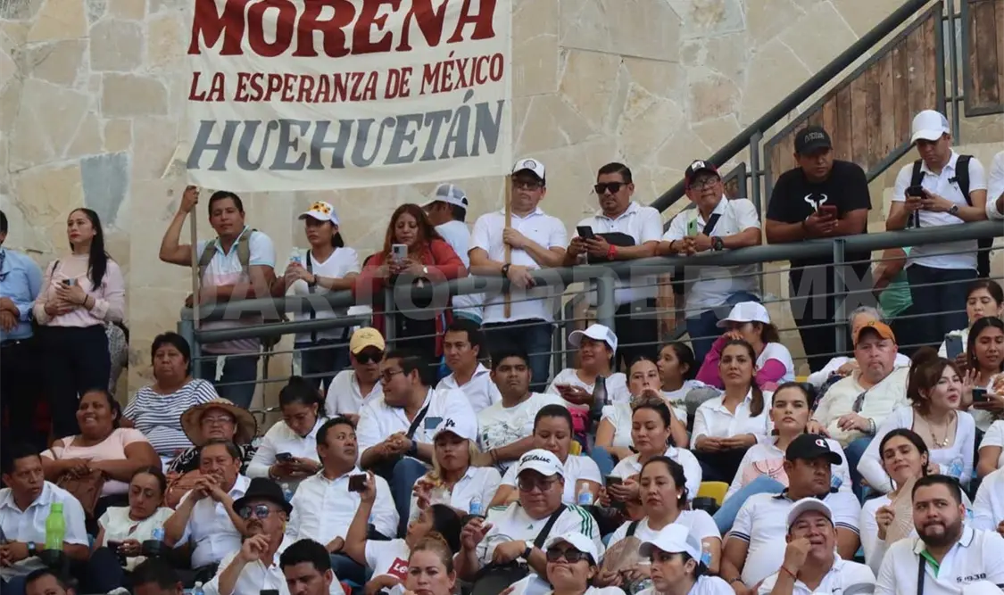 Los registros se podrán hacer este 25 y 26 de septiembre para el proceso interno de Morena. Diego Pérez / CP