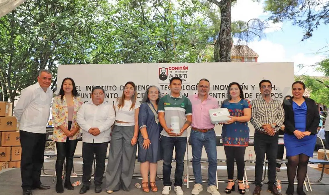 Integrantes del cabildo de Comitán acudieron al evento. Corte