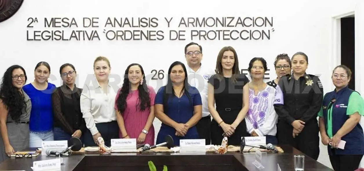 La Comisión de Igualdad de Género y representantes de diversas instituciones realizaron la mesa de Análisis y Armonización Legislativa. CP