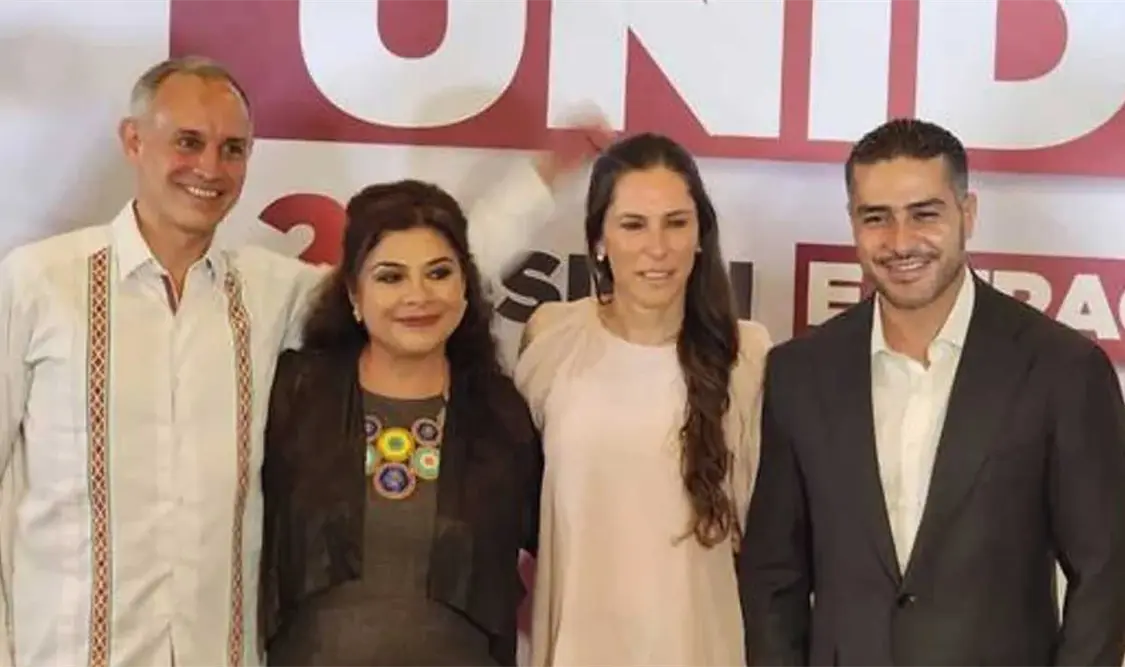 Consejo de Morena propone a Harfuch, Gatell, Brugada y Boy para candidatura en CDMX. Cortesía
