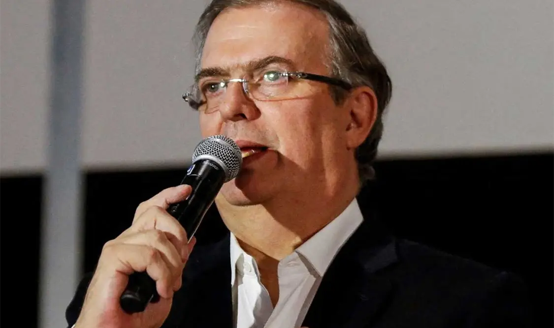 excanciller Marcelo Ebrard. Cortesía