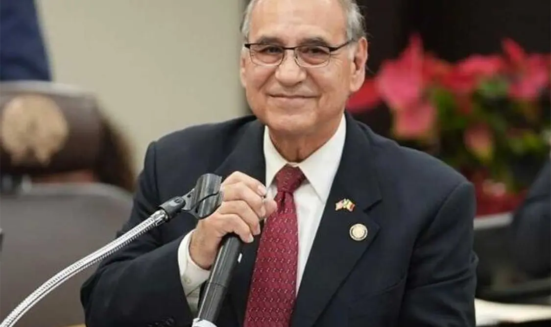 Víctor Treviño, alcalde de Laredo. Cortesía