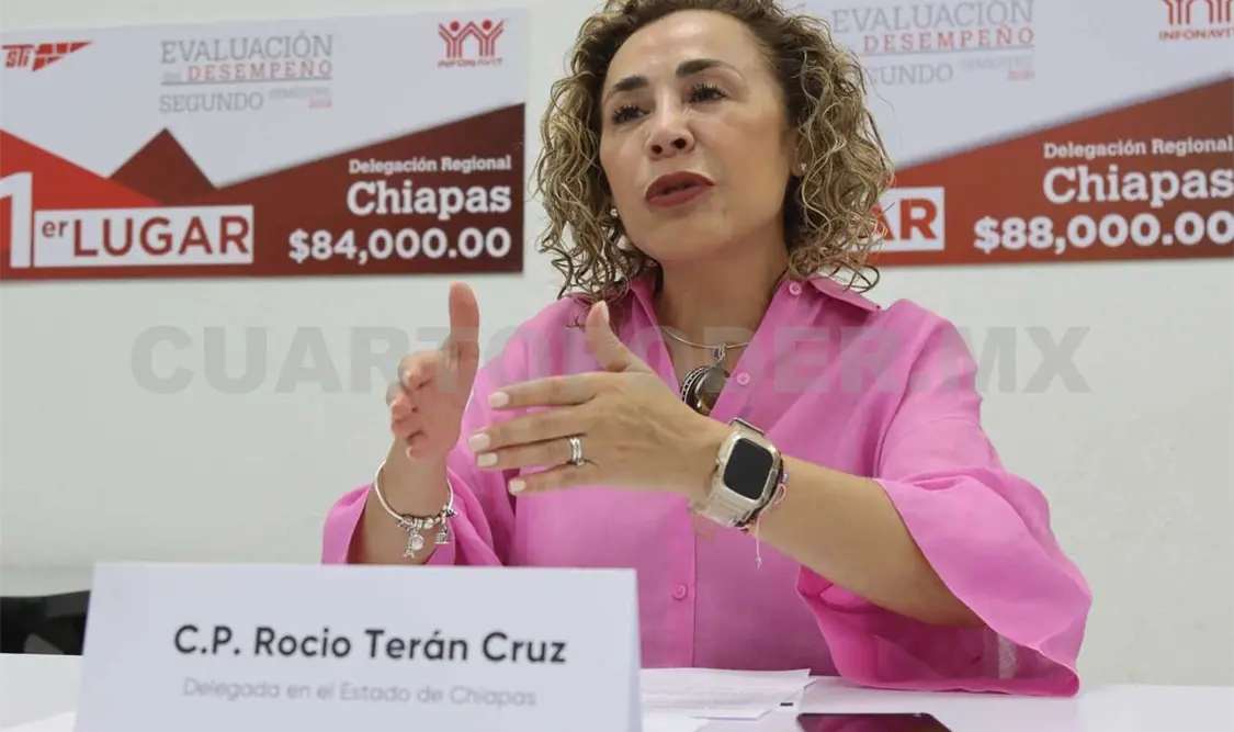 Rocío Terán, delegada del Infonavit, expuso que los montos máximos de este complemento son de más de 60 mil pesos. Diego Pérez / CP