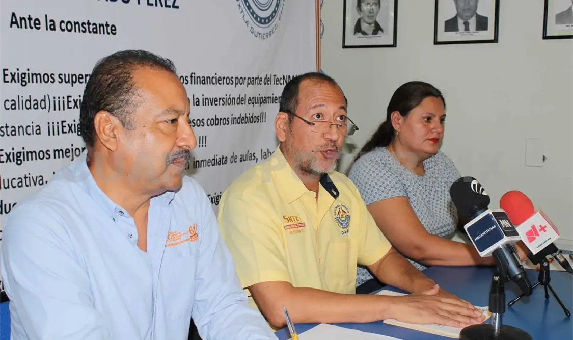 El secretario dijo que esperan que la dirección nacional del Tecnológico retome el caso y lo atienda. Carlos López / CP