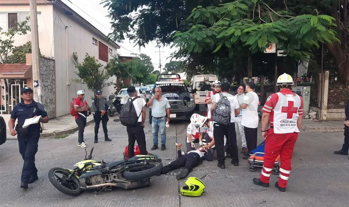 Los hechos ocurrieron la tarde de ayer en la zona poniente-sur de la capital del estado. Cortesía