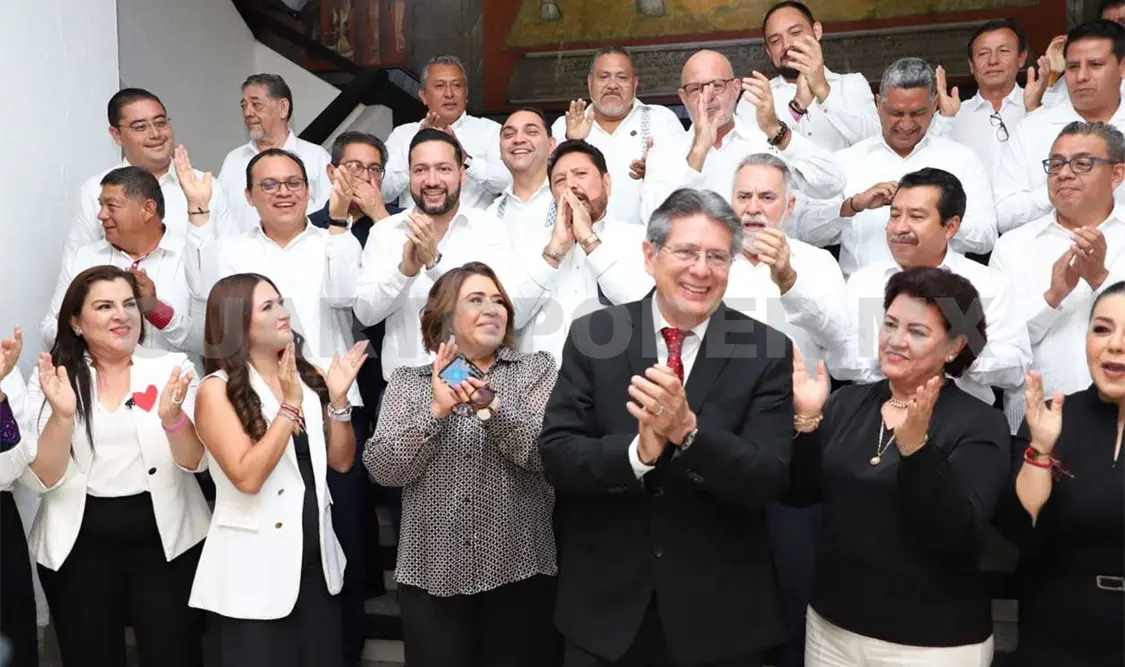 El edil presentó el documento en el que se definen las acciones de gobierno orientadas a mejorar la administración 2021-2024. CP